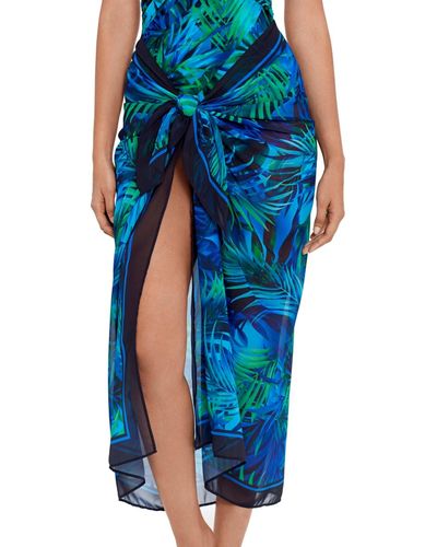 Miraclesuit Scarf Pareo Cover-up - Blue