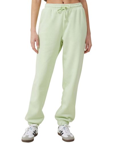 Cotton On Classic Elasticated Cuffs Sweatpants - Green