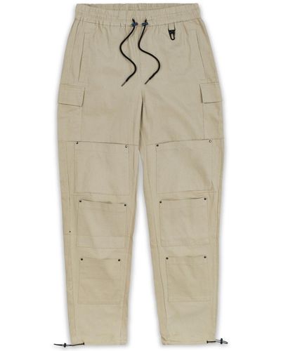 Reason Luther Utility Cargo Pants - Natural