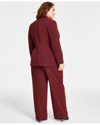 Bar III Women's Pinstripe Straight Ankle Pants, Created for Macy's - Macy's