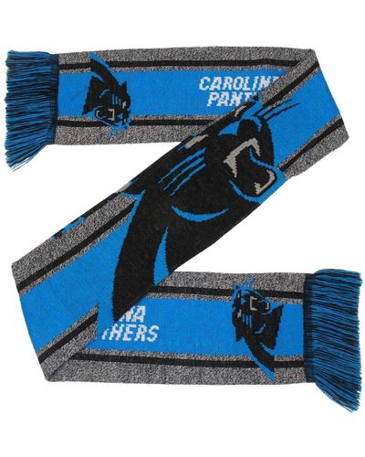 FOCO And Carolina Panthers Big Team Logo Scarf - Blue