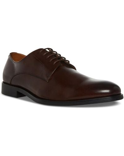 Steve Madden Daxton Derby Dress Shoes - Brown