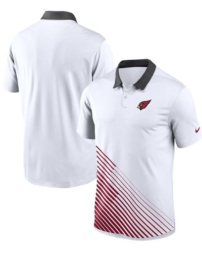 Nike Arizona Cardinals Vapor Performance Polo Shirt - White