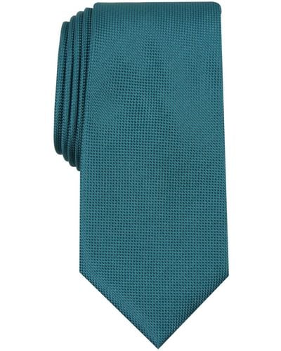 Perry Ellis Oxford Solid Tie - Green