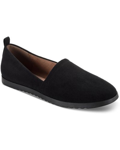 Style & Co. Nolaa Round-toe Slip-on Flats - Black