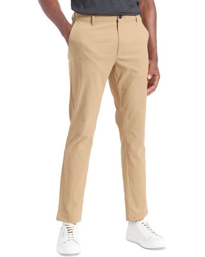 Ben Sherman Slim-fit Stretch Quick-dry Motion Performance Chino Pants - Natural