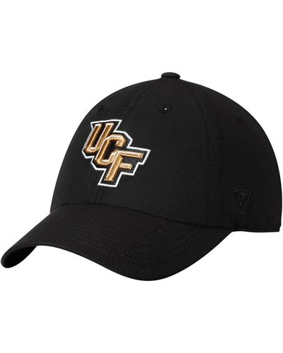 Top Of The World Ucf Knights Primary Logo Staple Adjustable Hat - Black