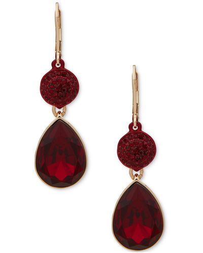 Red Karl Lagerfeld Earrings and ear cuffs for Women | Lyst