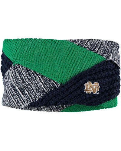 ZooZatZ Notre Dame Fighting Irish Criss Cross Headband - Green