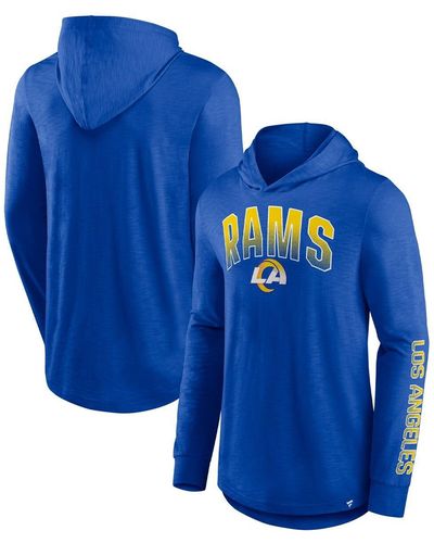 Fanatics Los Angeles Rams Front Runner Pullover Hoodie - Blue