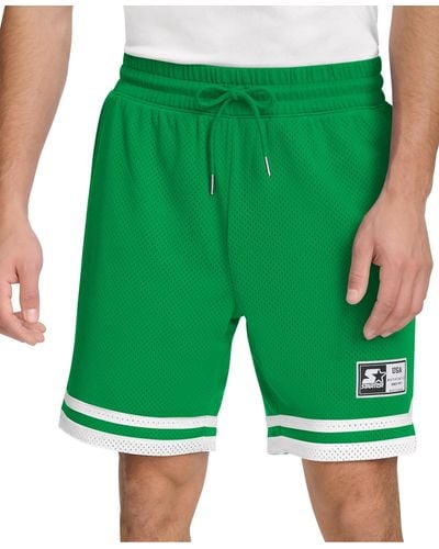 Starter Classic-fit 8" Mesh Basketball Shorts - Green