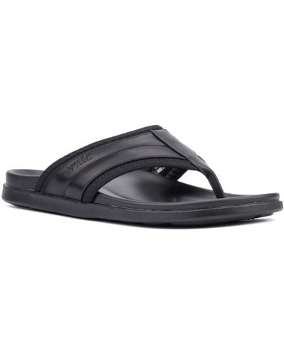 New York & Company Maxx Flip-flop Sandals - Black