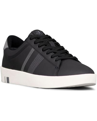 Ben Sherman Boxwell Low Casual Sneakers From Finish Line - Black
