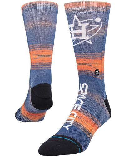 Stance Houston Astros City Connect Crew Socks - Blue