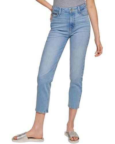 DKNY Waverly Straight-leg Jeans - Blue