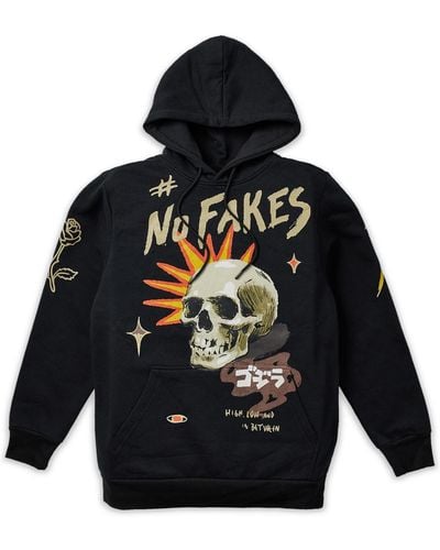 Reason No Fakes Pullover Hoodie - Blue