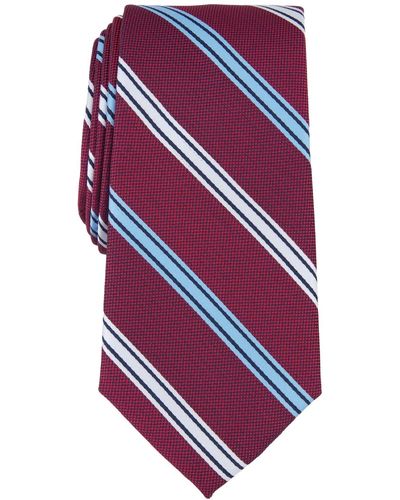 Nautica Wenrich Stripe Tie - Purple