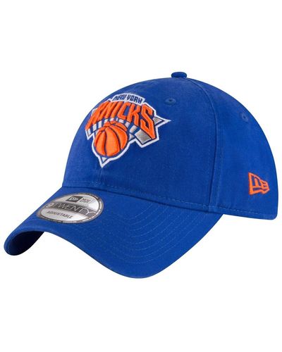 KTZ Royal New York Knicks Team 2.0 9twenty Adjustable Hat - Blue