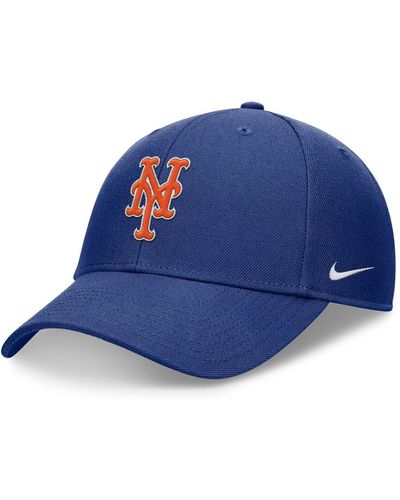 Nike New York Mets Evergreen Club Performance Adjustable Hat - Blue