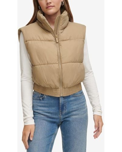 Calvin Klein Waistcoats Online up gilets | to | for and 75% off Lyst Women Sale
