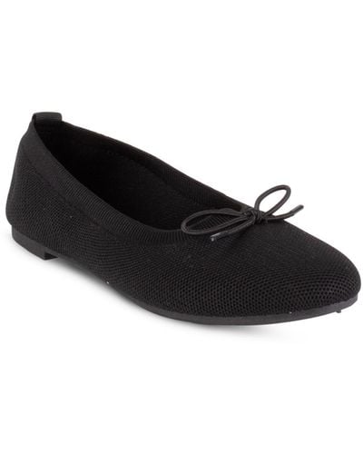 Danskin Wonder Slip On Ballet Flat - Black