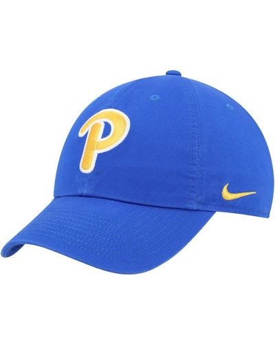 Nike Pitt Panthers Heritage86 Logo Performance Adjustable Hat - Blue