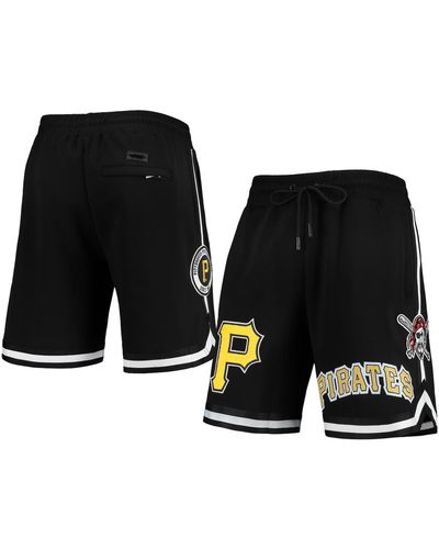 Pro Standard Pittsburgh Pirates Team Shorts - Black