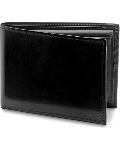Bosca Old Leather Credit Wallet W/id Passcase - Black