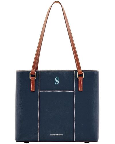 Dooney & Bourke Seattle Mariners Pebble Lexington Shopper Purse - Blue