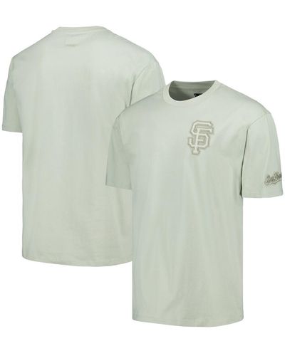 Pro Standard San Francisco Giants Neutral Cj Dropped Shoulders T-shirt - Green