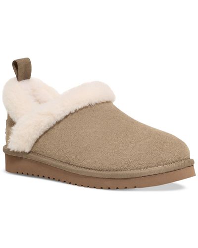 UGG Advay Slip-on Cozy Flats - Brown