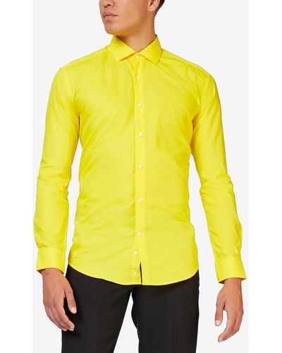 Opposuits Solid Color Shirt - Yellow