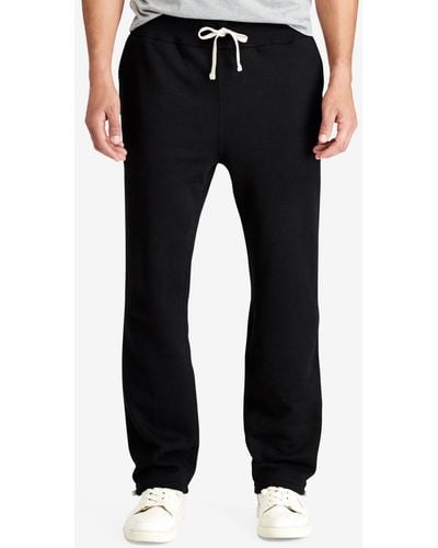 Polo Ralph Lauren Men's Big & Tall Fleece Drawstring Pants - Black