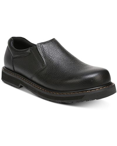 Dr. Scholls Winder Ii Oil & Slip Resistant Slip-on Loafers - Black