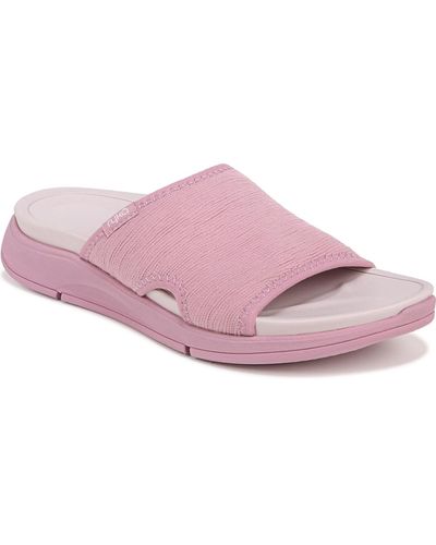Ryka Transcend Sport Slide Sandals - Pink