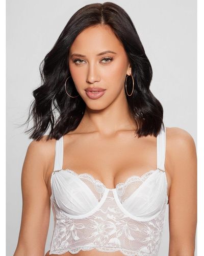 Guess Vesna Lace Bustier - Gray