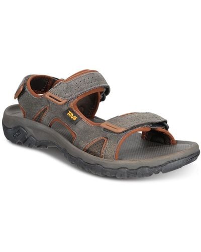 Teva Katavi 2 Water-resistant Slide Sandals - Black