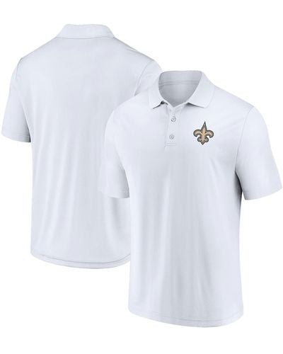 Fanatics New Orleans Saints Component Polo Shirt - Blue