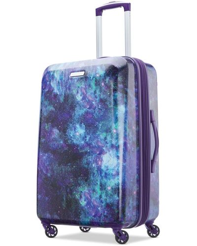American Tourister Moonlight 25" Expandable Hardside Spinner Suitcase - Blue