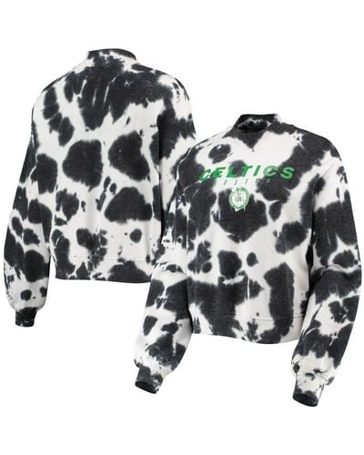 LAS VEGAS RAIDERS SIDELINE HOODED LEOPARD FLEECE PULLOVER WITH