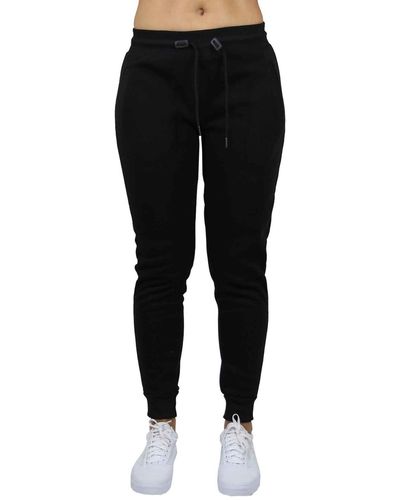 Galaxy By Harvic Loose Fit French Terry jogger Sweatpants - Black