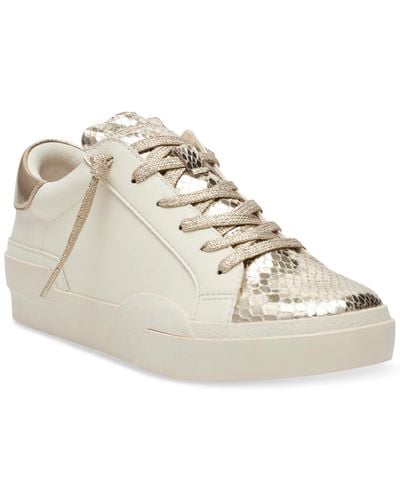 DV by Dolce Vita Helix Lace-up Low-top Sneakers - Natural