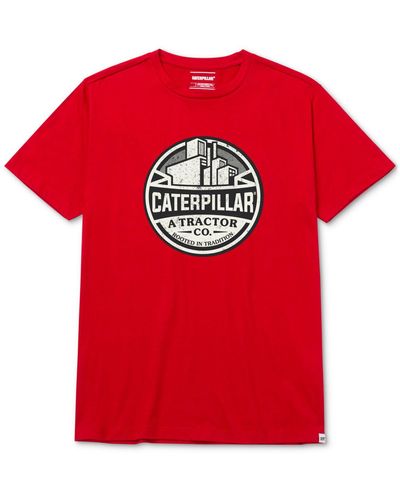 Red Caterpillar Clothing for Men | Lyst