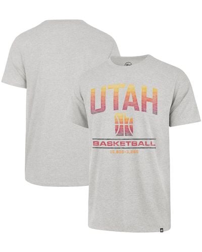 '47 '47 Utah Jazz 2021/22 City Edition Elements Franklin T-shirt - Gray