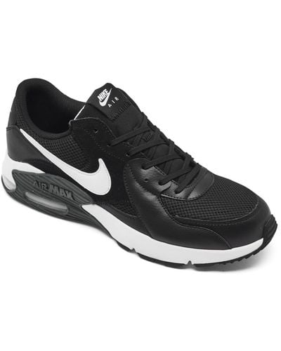 Nike Air Max Excee Running Sneakers From Finish Line - Black