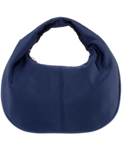 Nina Handheld Medium Hobo Bag - Blue