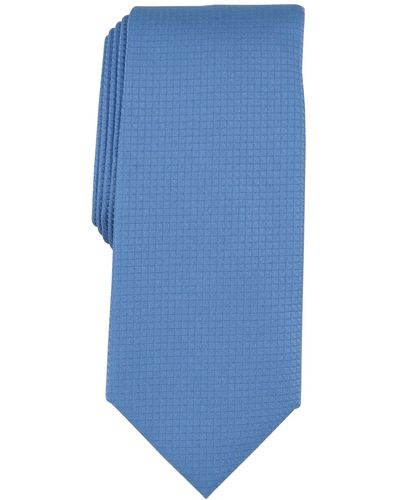 Alfani Windhill Solid Tie - Blue