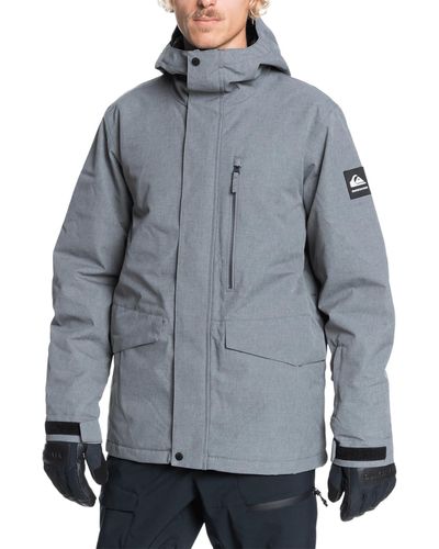 Quiksilver Snow Mission Solid Jacket - Gray