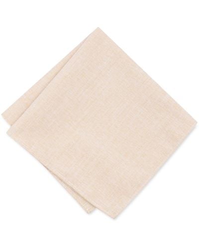 BarIII Beach Solid Pocket Square - Natural