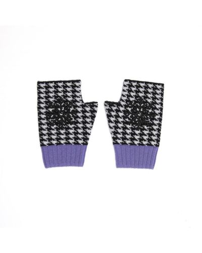 Bellemere New York Bellemere Ultra-chic Fingerless Cashmere Gloves - Black